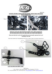 R&G RSET026 Instructions De Montage