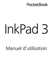 Pocketbook InkPad 3 Manuel D'utilisation