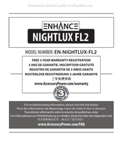 ENHANCE NIGHTLUX FL2 Mode D'emploi