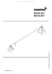 KOMPAN M87202-3817 Instructions De Montage
