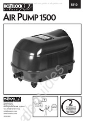 Hozelock Cyprio air pump 1500 Mode D'emploi