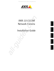 Axis 221 Guide D'installation