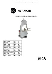 HURAKAN HKN-SE1650 Mode D'emploi