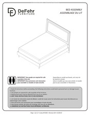 DeFehr FURNITURE Jasper Instructions De Montage