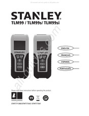 Stanley TLM99 Mode D'emploi