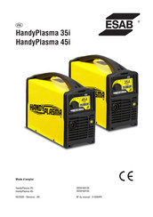 ESAB HandyPlasma 45i Mode D'emploi