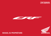 Honda CRF250R 2023 Manuel Du Propriétaire