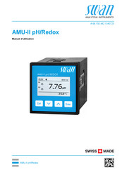 Swan Analytical Instruments AMU-II pH/Redox Manuel D'utilisation