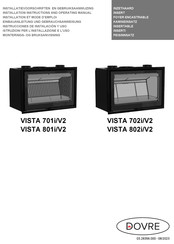 Dovre VISTA 701i/V2 Installation Et Mode D'emploi