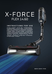 Rowenta X-Force Flex 14.60 RH99 Mode D'emploi
