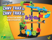 The Learning Journey Techno Gears Marble Mania ZANY TRAX 3.0 Guide D'utilisation