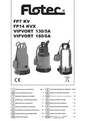 Flotec VIPVORT 130/5A Manuel D'utilisation Et D'entretien