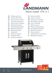 Landmann Triton maxX PTS 3.1 Instructions De Montage