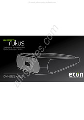 Eton Rugged rukus Mode D'emploi