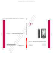 LG KP235 Guide De L'utilisateur