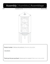 SEI Furniture HZ1105241 Instructions De Montage