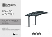 Palram CANOPIA ARIZONA BREEZE 10x16 Instructions De Montage