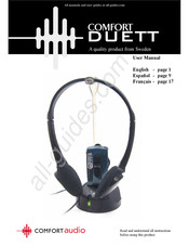 Comfort audio Duett Mode D'emploi