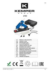 Kemper 1760 Mode D'emploi