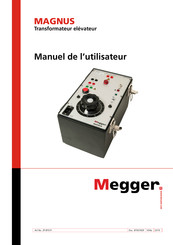 Megger MAGNUS Manuel De L'utilisateur