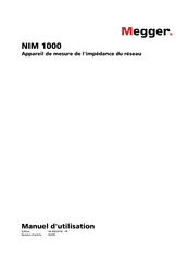 Megger NIM 1000 Manuel D'utilisation