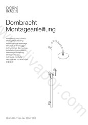 Dornbracht 26 024 661-FF 0010 Instructions De Montage