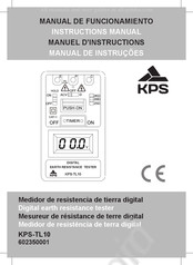 KPS KPS-TL10 Manuel D'instructions
