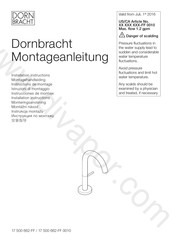 Dornbracht 17 500 662-FF Instructions De Montage