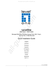 LevelOne WAP-6202 Guide D'installation Rapide