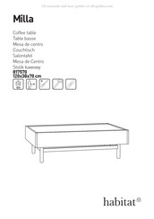 Habitat Milla 817570 Instructions D'installation