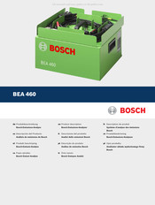 Bosch BEA 460 Description De Produit