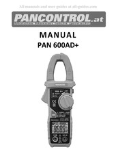 PANCONTROL PAN 600AD+ Manuel