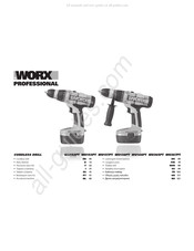 Worx Professional WU158PT Mode D'emploi