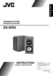 JVC SX-WD5 Manuel D'instructions