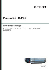 Omron HD-1500 Instructions De Montage