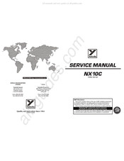 YORKVILLE nx10c Instructions De Service