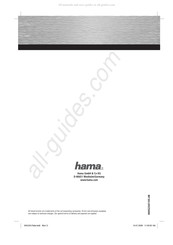 Hama 00052347 Manuel D'instructions