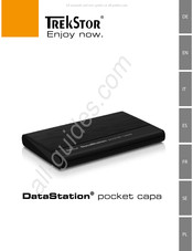 TrekStor DataStation pocket capa Mode D'emploi