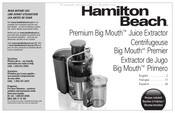 Hamilton Beach Premium Big Mouth 67850 Mode D'emploi