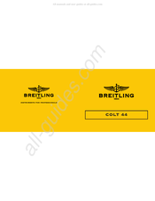 Breitling COLT 44 Mode D'emploi