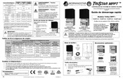 Morningstar TRISTAR MPPT TS-MPPT-30 Guide De Démarrage Rapide