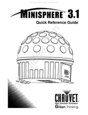 Chauvet MINISPHERE 3.1 Guide De Référence Rapide