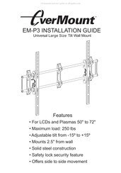 Evermount EM-P3 Guide D'installation