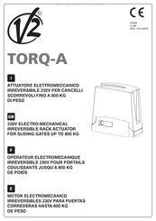 V2 TORQ-A Serie Mode D'emploi
