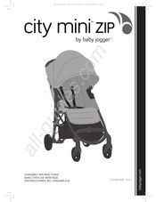 Baby Jogger city mini zip Directives De Montage