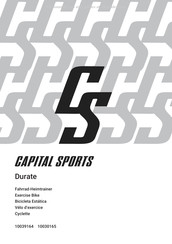 CAPITAL SPORTS Durate Mode D'emploi