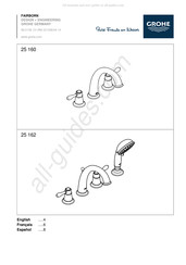 Grohe FAIRBORN 25 162 Instructions De Montage