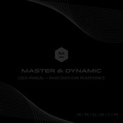 Master & Dynamic MH40 Mode D'emploi