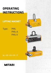 MITARI PML-X Manuel D'instructions