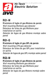 AVE RG1-G Mode D'emploi